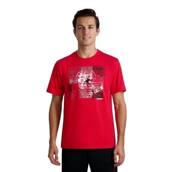 Men’s Basketball Active Sporty T-Shirt Size M - Picture 3 of 5